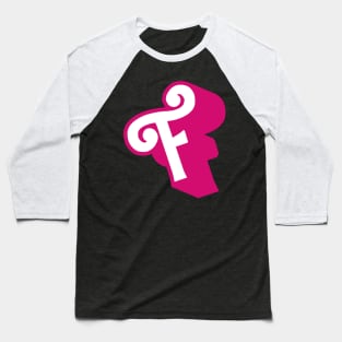 Barbie F Baseball T-Shirt